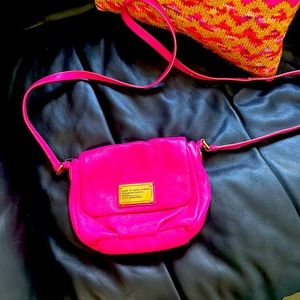 Marc by Marc Jacobs hot pink crossbody purse